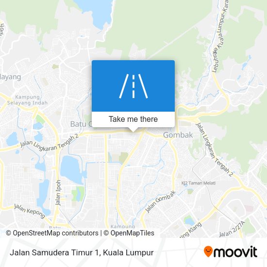 Jalan Samudera Timur 1 map