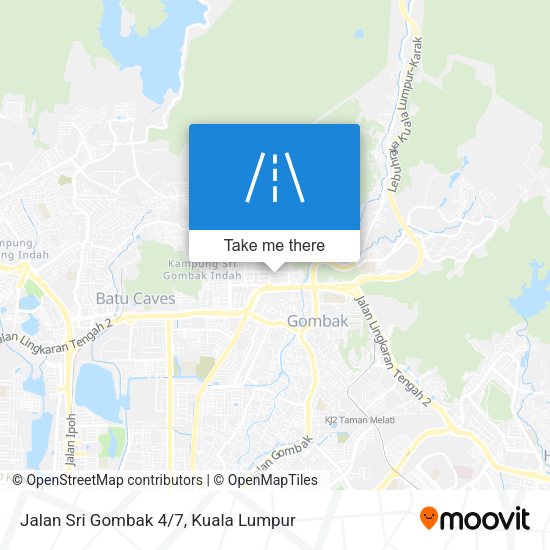 Jalan Sri Gombak 4/7 map