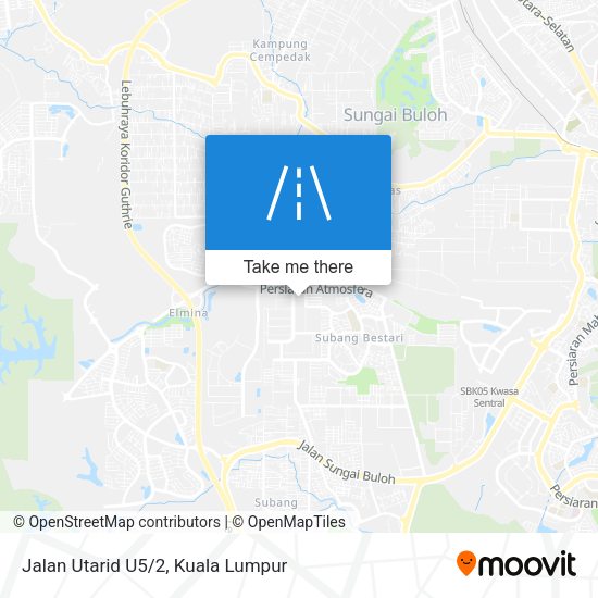 Jalan Utarid U5/2 map