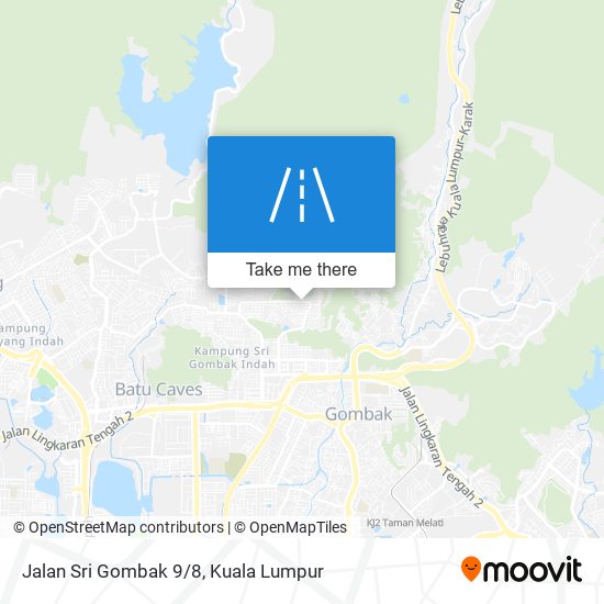 Jalan Sri Gombak 9/8 map