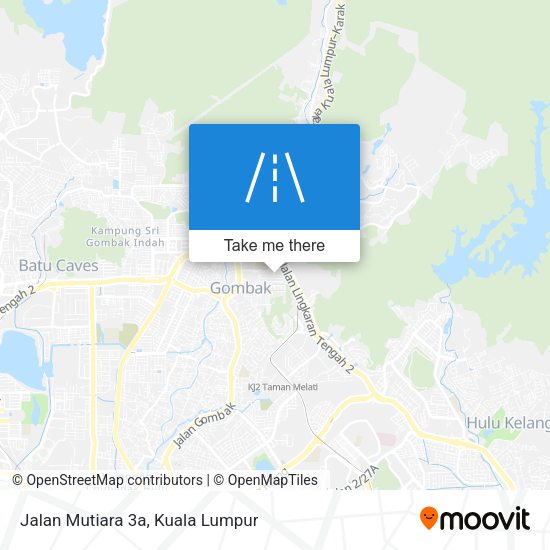 Jalan Mutiara 3a map