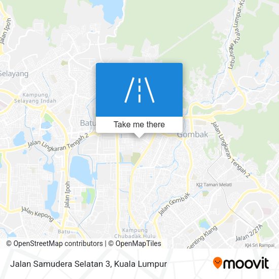 Jalan Samudera Selatan 3 map