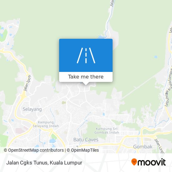 Jalan Cgks Tunus map