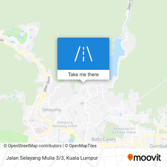 Jalan Selayang Mulia 3/3 map