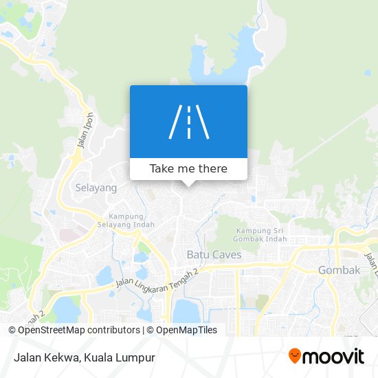 Jalan Kekwa map