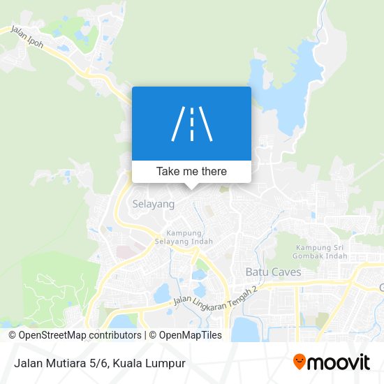 Peta Jalan Mutiara 5/6