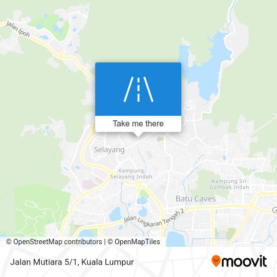 Jalan Mutiara 5/1 map