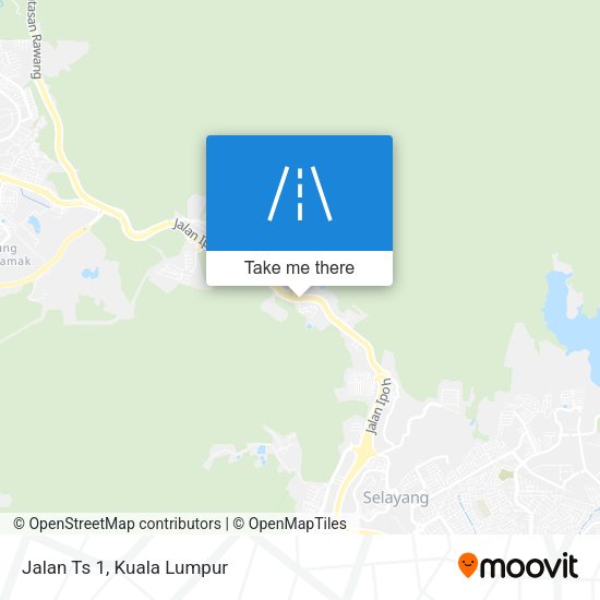 Peta Jalan Ts 1