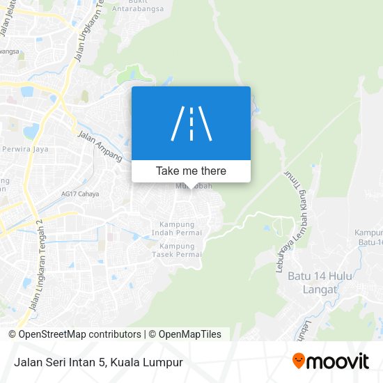 Peta Jalan Seri Intan 5