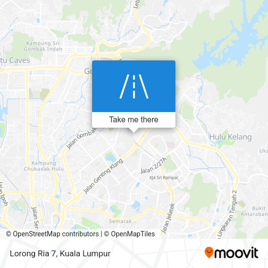 Lorong Ria 7 map