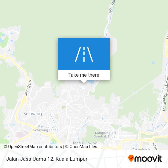 Jalan Jasa Uama 12 map