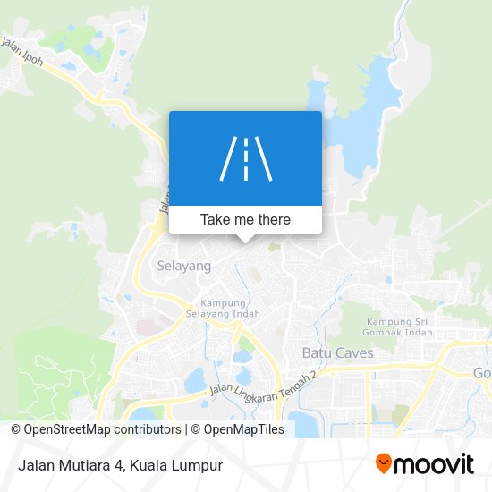 Jalan Mutiara 4 map