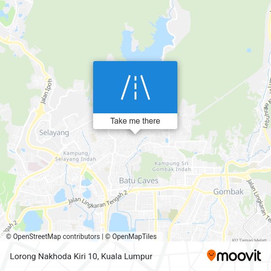 Lorong Nakhoda Kiri 10 map
