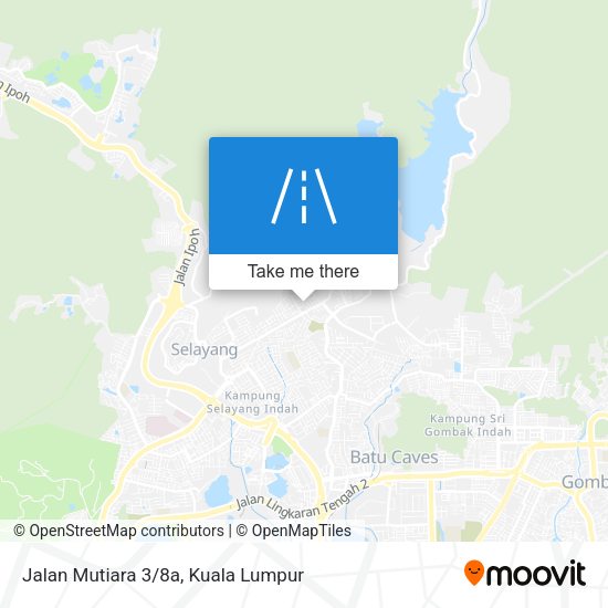 Jalan Mutiara 3/8a map