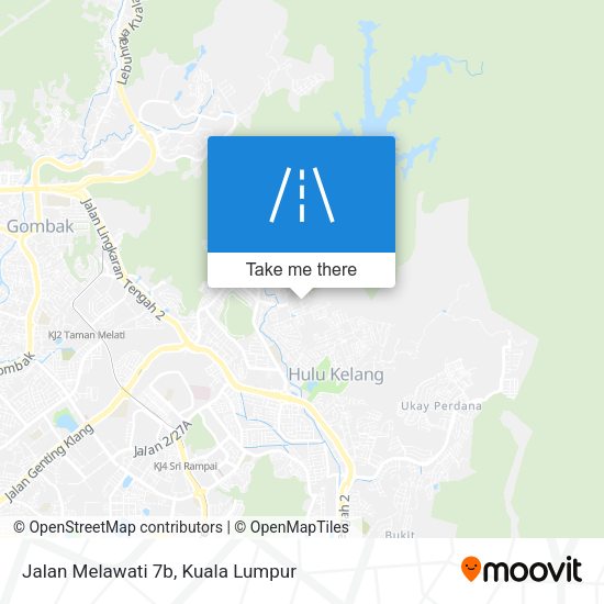 Peta Jalan Melawati 7b
