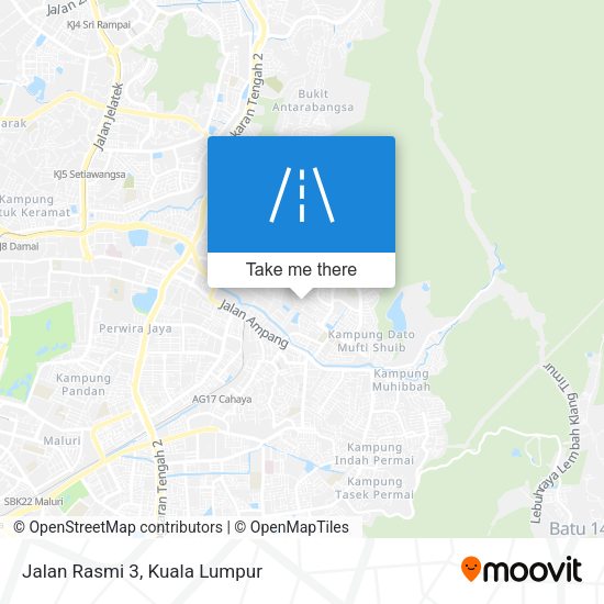 Peta Jalan Rasmi 3