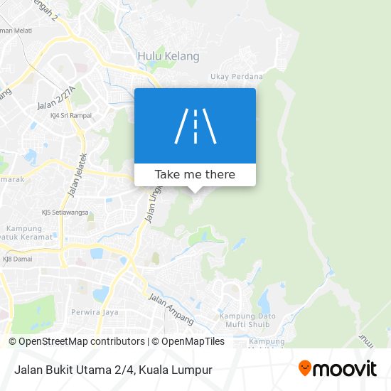 Jalan Bukit Utama 2/4 map
