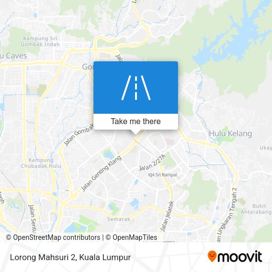 Peta Lorong Mahsuri 2