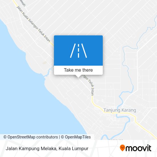 Jalan Kampung Melaka map