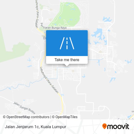 Jalan Jenjarum 1c map