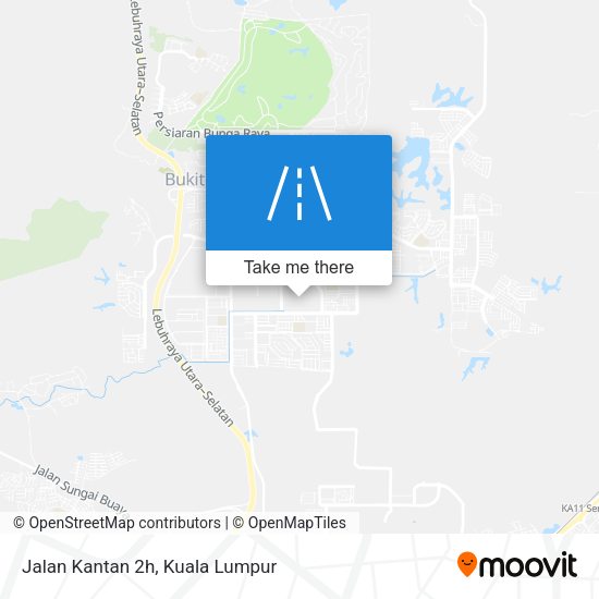 Peta Jalan Kantan 2h