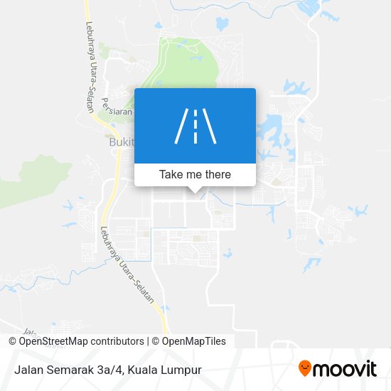 Peta Jalan Semarak 3a/4