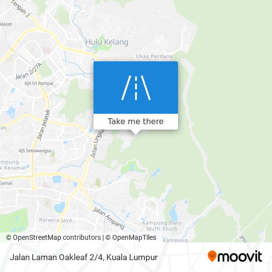Jalan Laman Oakleaf 2/4 map