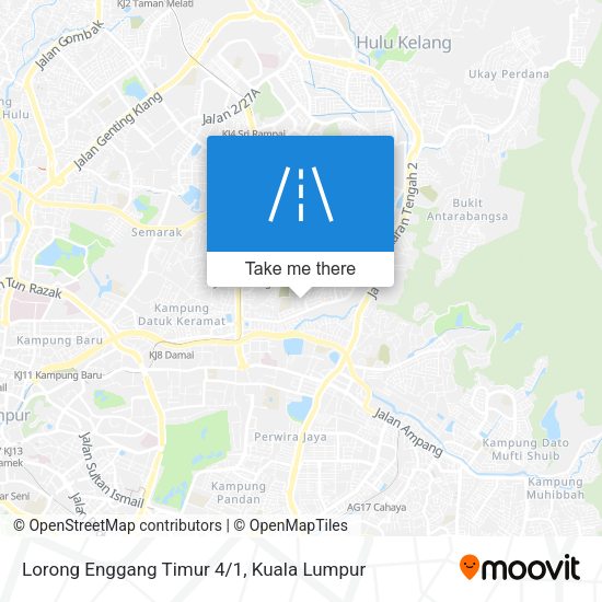 Lorong Enggang Timur 4/1 map