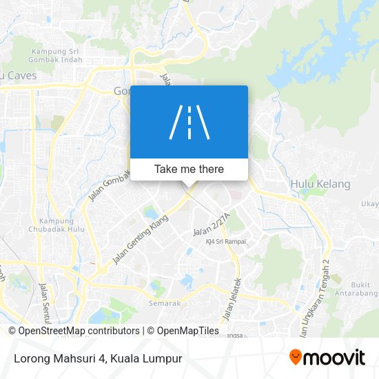 Lorong Mahsuri 4 map