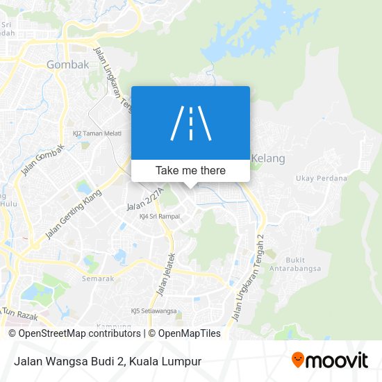 Peta Jalan Wangsa Budi 2