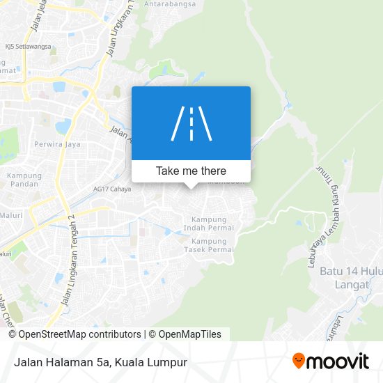 Jalan Halaman 5a map