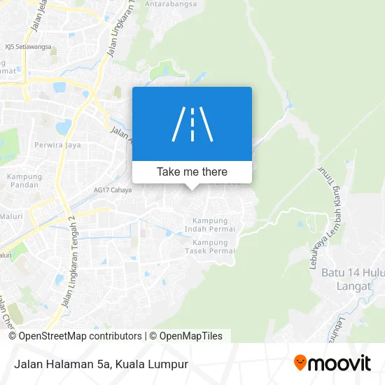Jalan Halaman 5a map