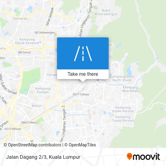 Jalan Dagang 2/3 map
