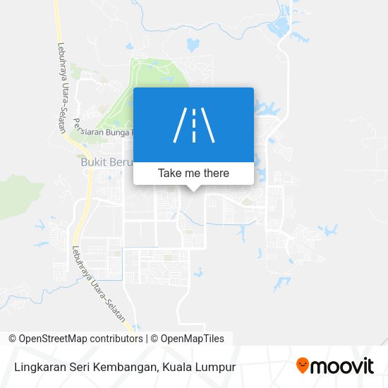 Peta Lingkaran Seri Kembangan