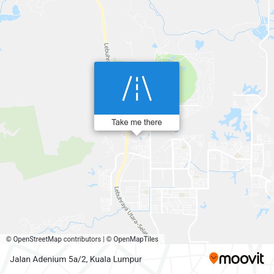 Jalan Adenium 5a/2 map