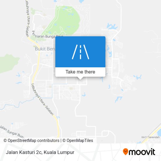 Peta Jalan Kasturi 2c