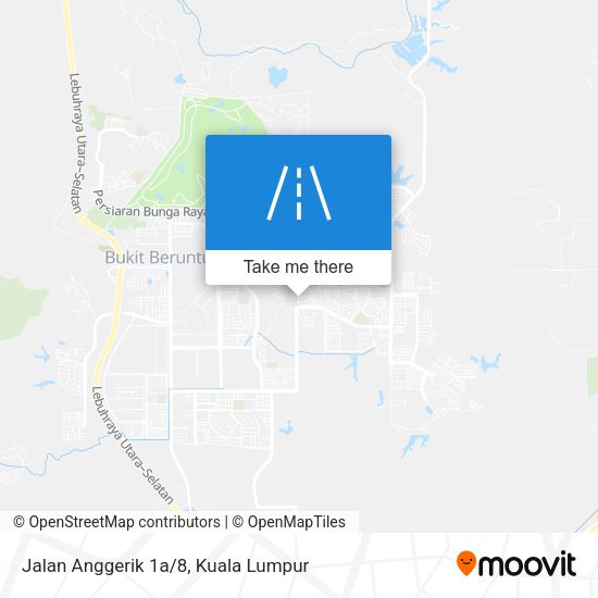 Jalan Anggerik 1a/8 map