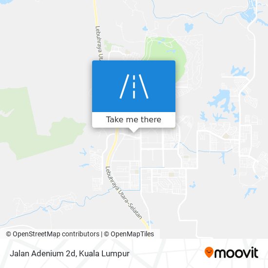 Jalan Adenium 2d map