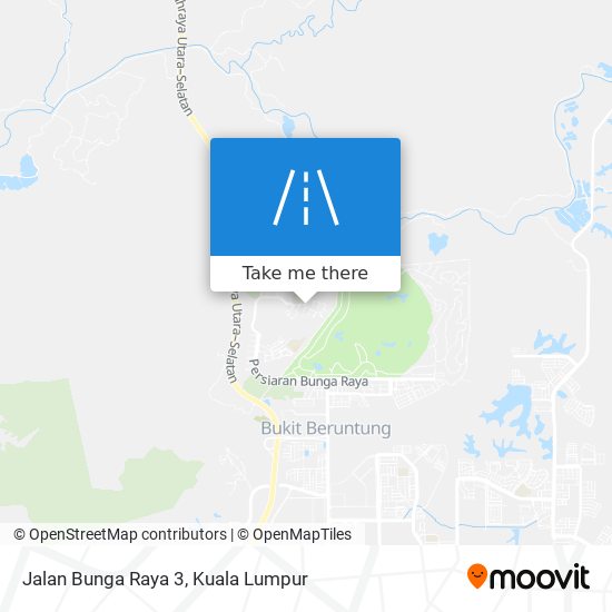 Jalan Bunga Raya 3 map