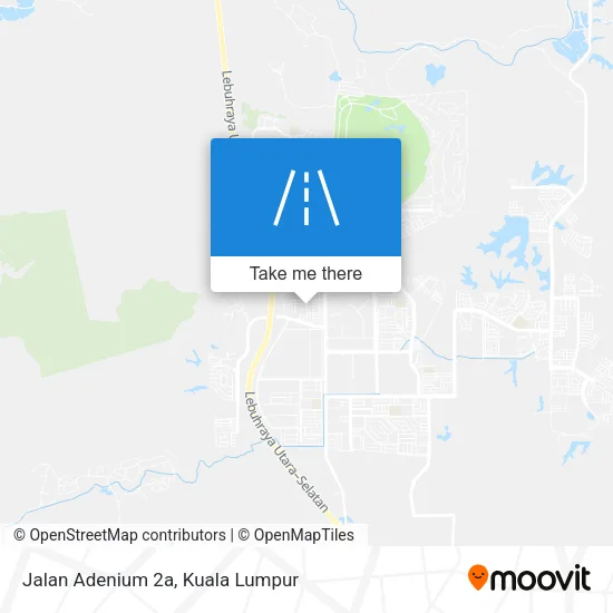 Jalan Adenium 2a map
