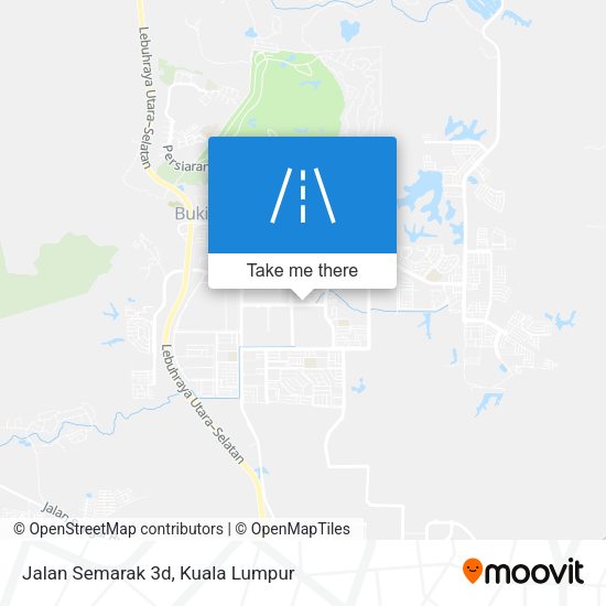 Peta Jalan Semarak 3d