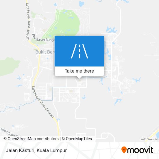 Peta Jalan Kasturi