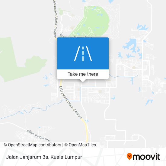 Jalan Jenjarum 3a map