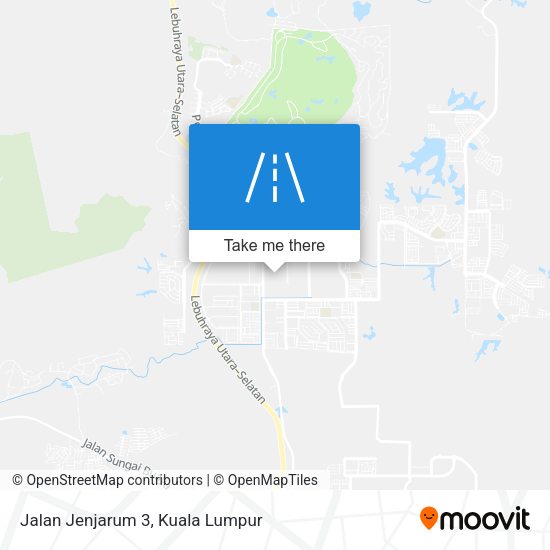 Peta Jalan Jenjarum 3