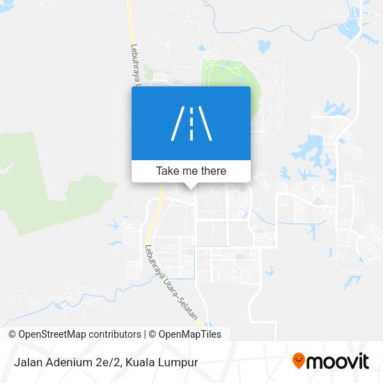 Jalan Adenium 2e/2 map