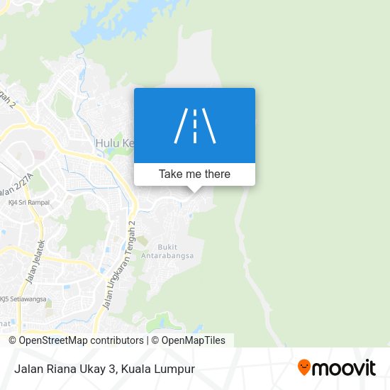 Peta Jalan Riana Ukay 3