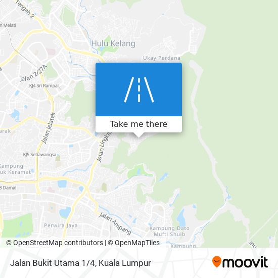 Peta Jalan Bukit Utama 1/4