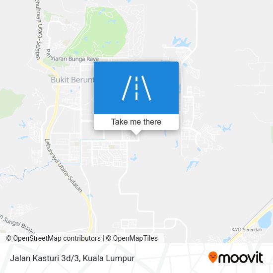 Peta Jalan Kasturi 3d/3