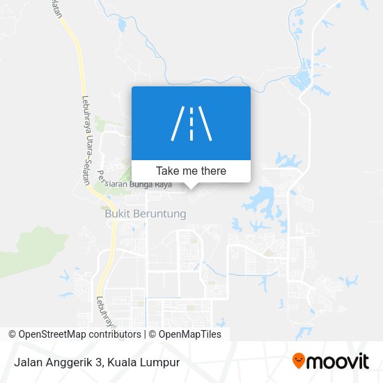 Peta Jalan Anggerik 3