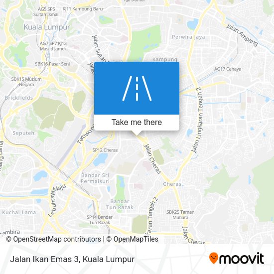 Peta Jalan Ikan Emas 3
